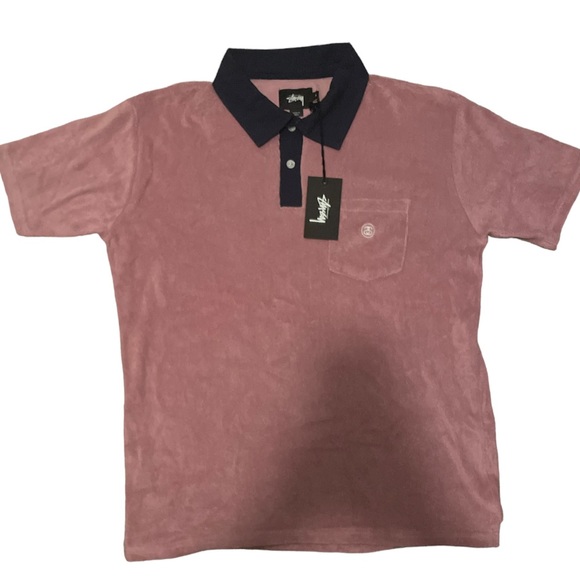 Stussy Other - Stussy Terry Polo Shirt New With Tag